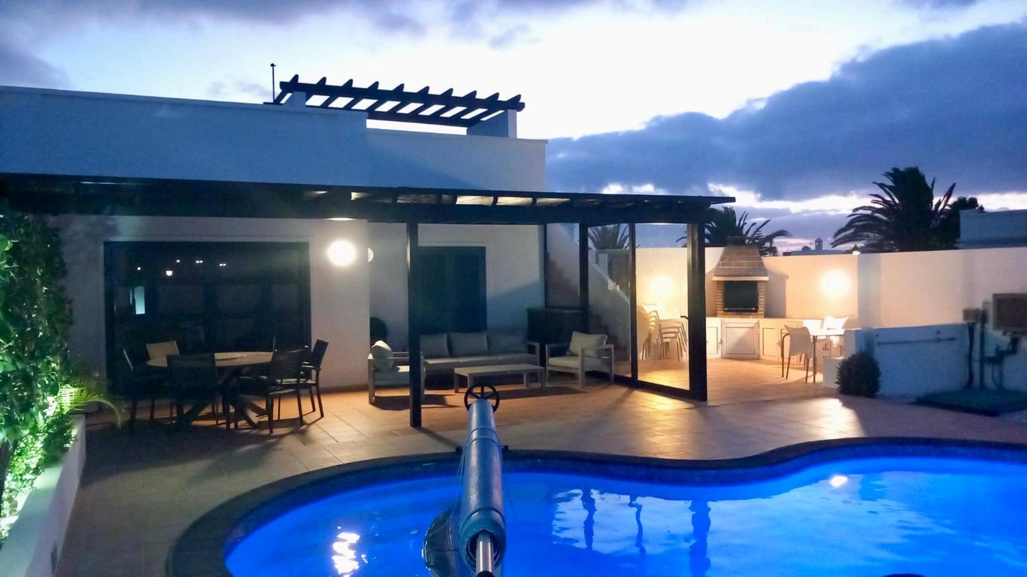 Villa Splendid Casa Nostra, Private Pool, Wifi, Garden Playa Blanca  Exterior foto