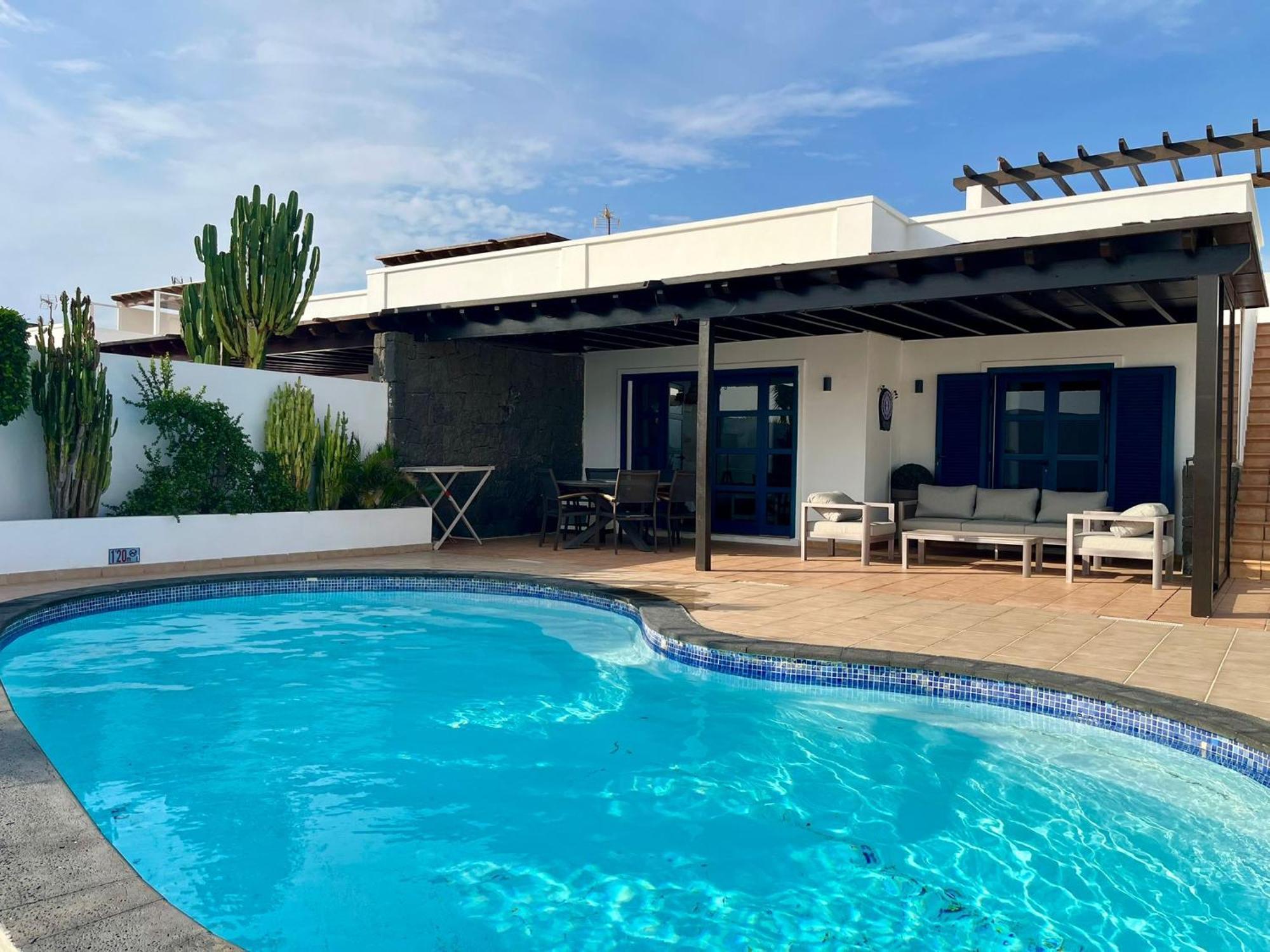 Villa Splendid Casa Nostra, Private Pool, Wifi, Garden Playa Blanca  Exterior foto