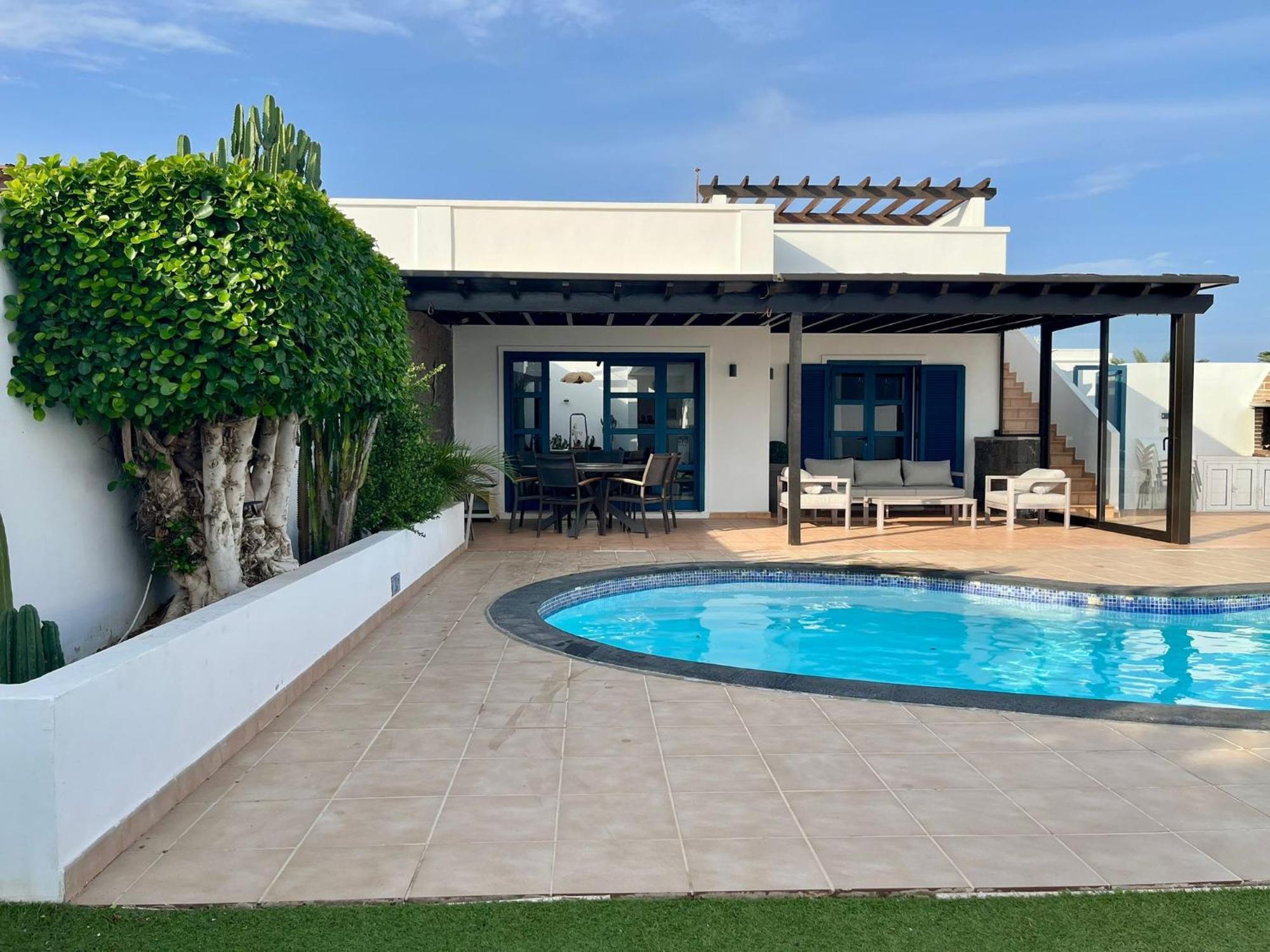 Villa Splendid Casa Nostra, Private Pool, Wifi, Garden Playa Blanca  Exterior foto